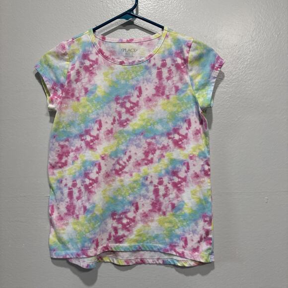 Lot of 4 Place T-Shirt Tie Dye Star Print Teen Girls 14 XL Short Sleeves Tee - Picture 4 of 10
